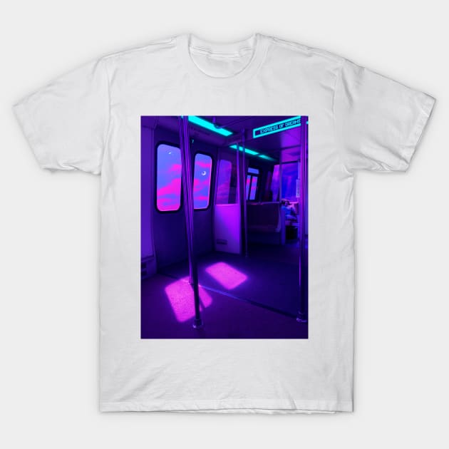 Neon lights express T-Shirt by funglazie